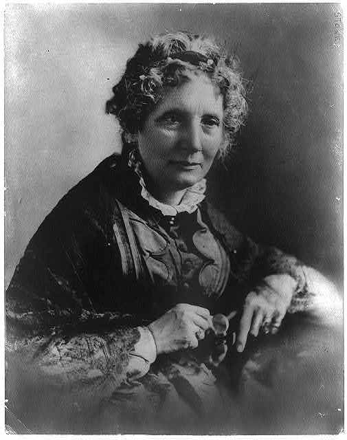Fotografía de Harriet Beecher Stowe