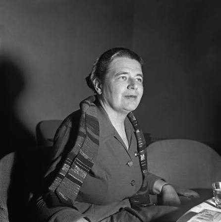 Fotografía de Marguerite Yourcenar