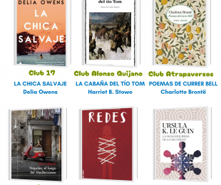 Cartel con las lecturas de noviembre