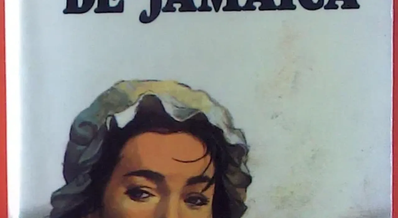 Cubierta de una efición en castellano de La posada Jamaica.