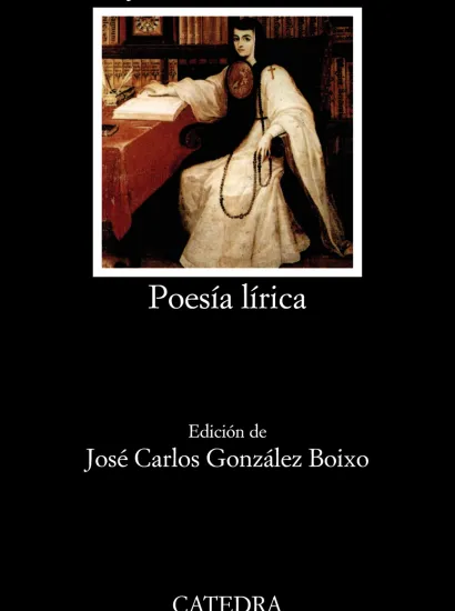 Fotografía de la portada de Poesía lírica