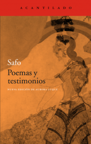 Portada de Poemas y testimonios