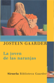 Portada de La joven de las naranjas